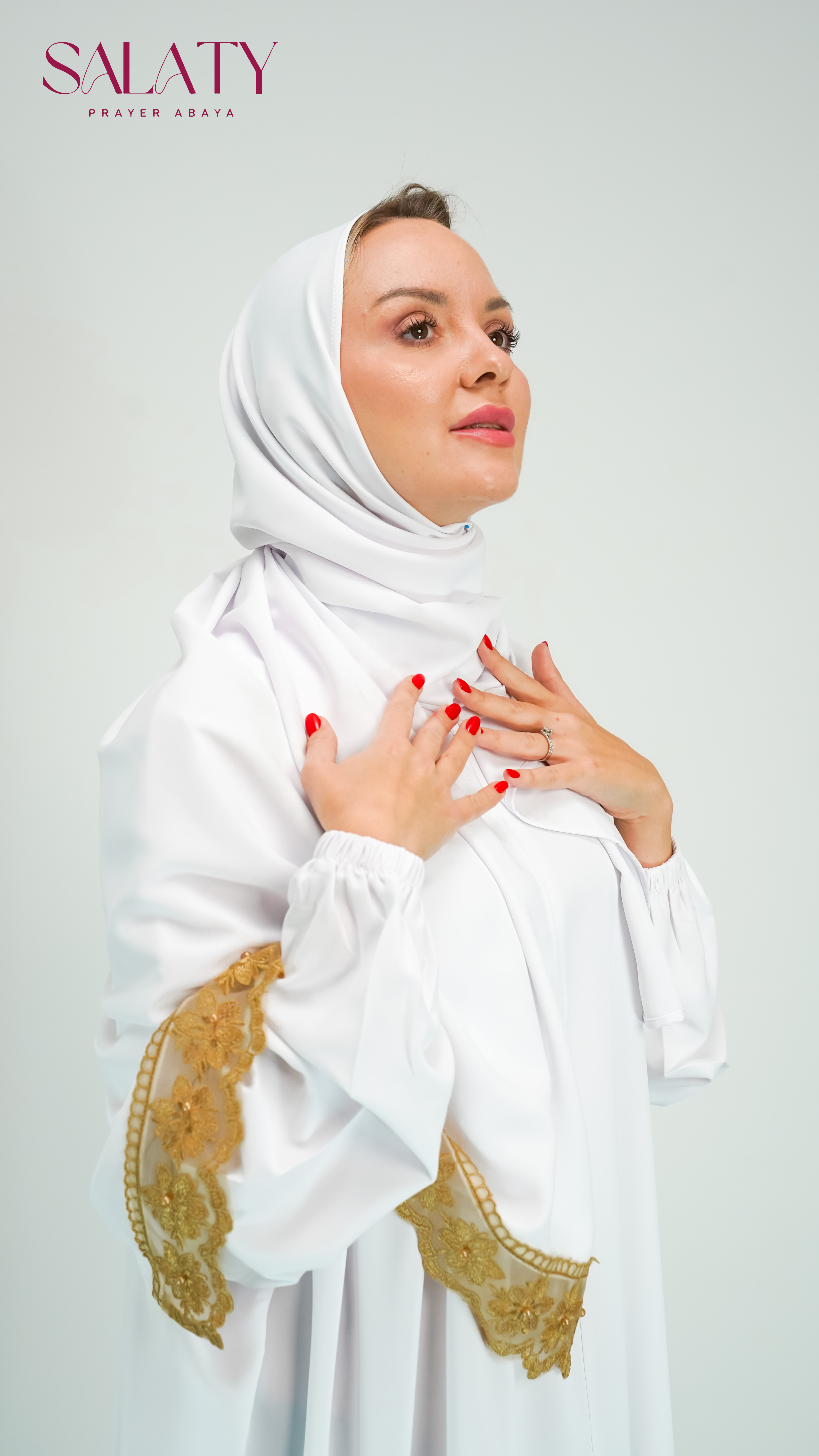 Abaya Blanche