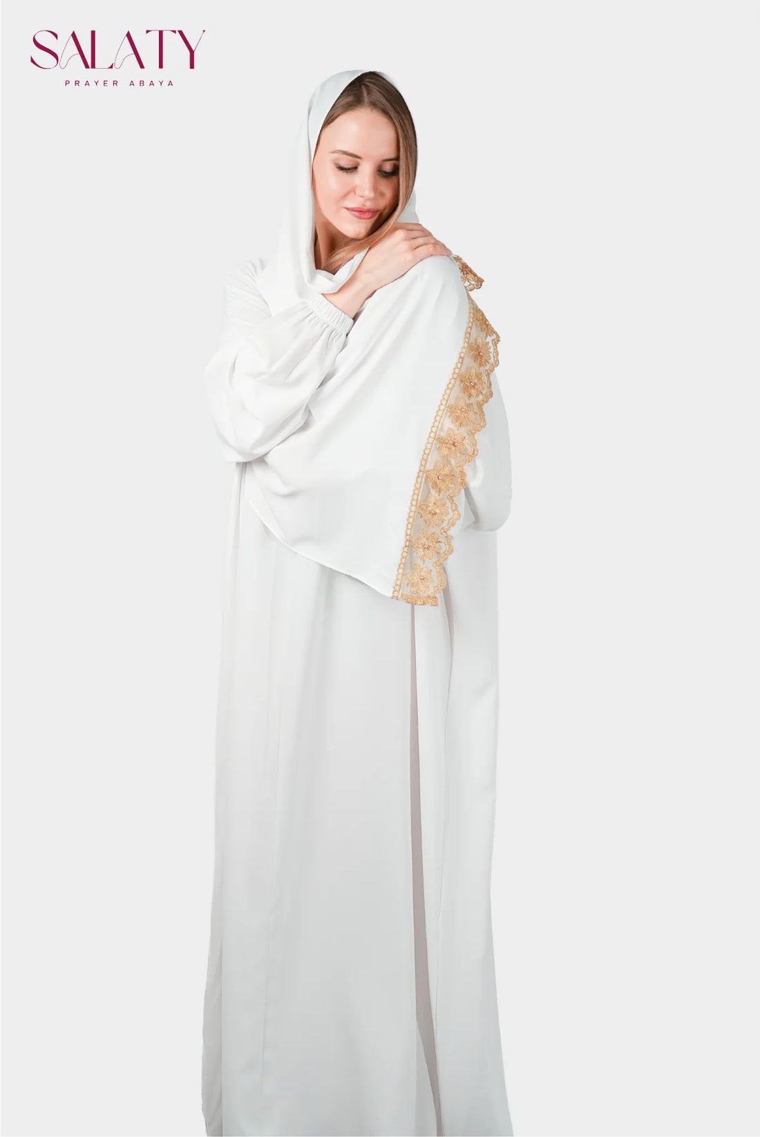 Abaya Blanche