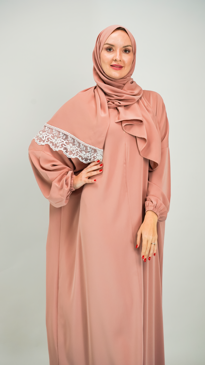 Abaya Bleu Pétrole