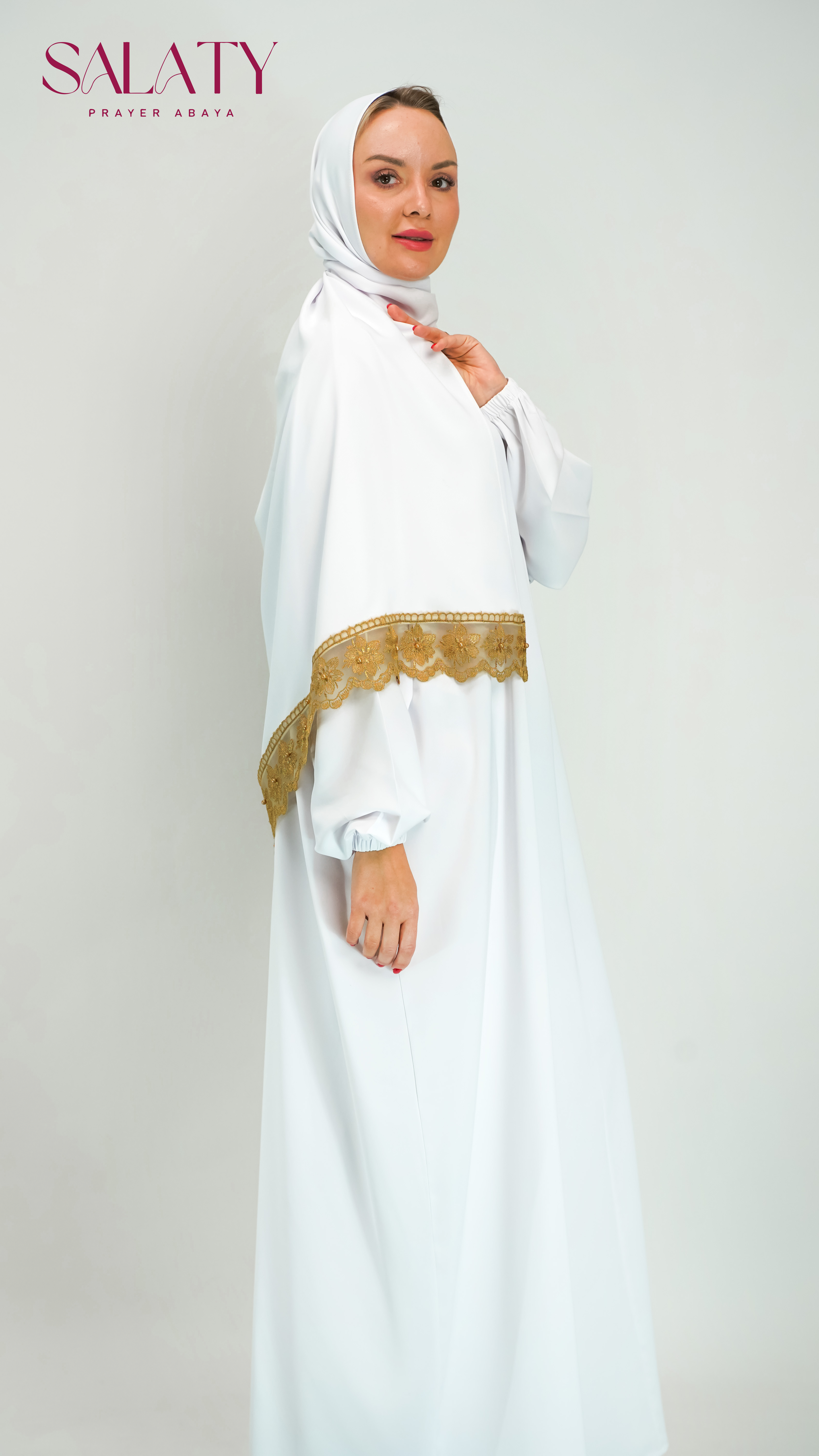 Abaya Blanche