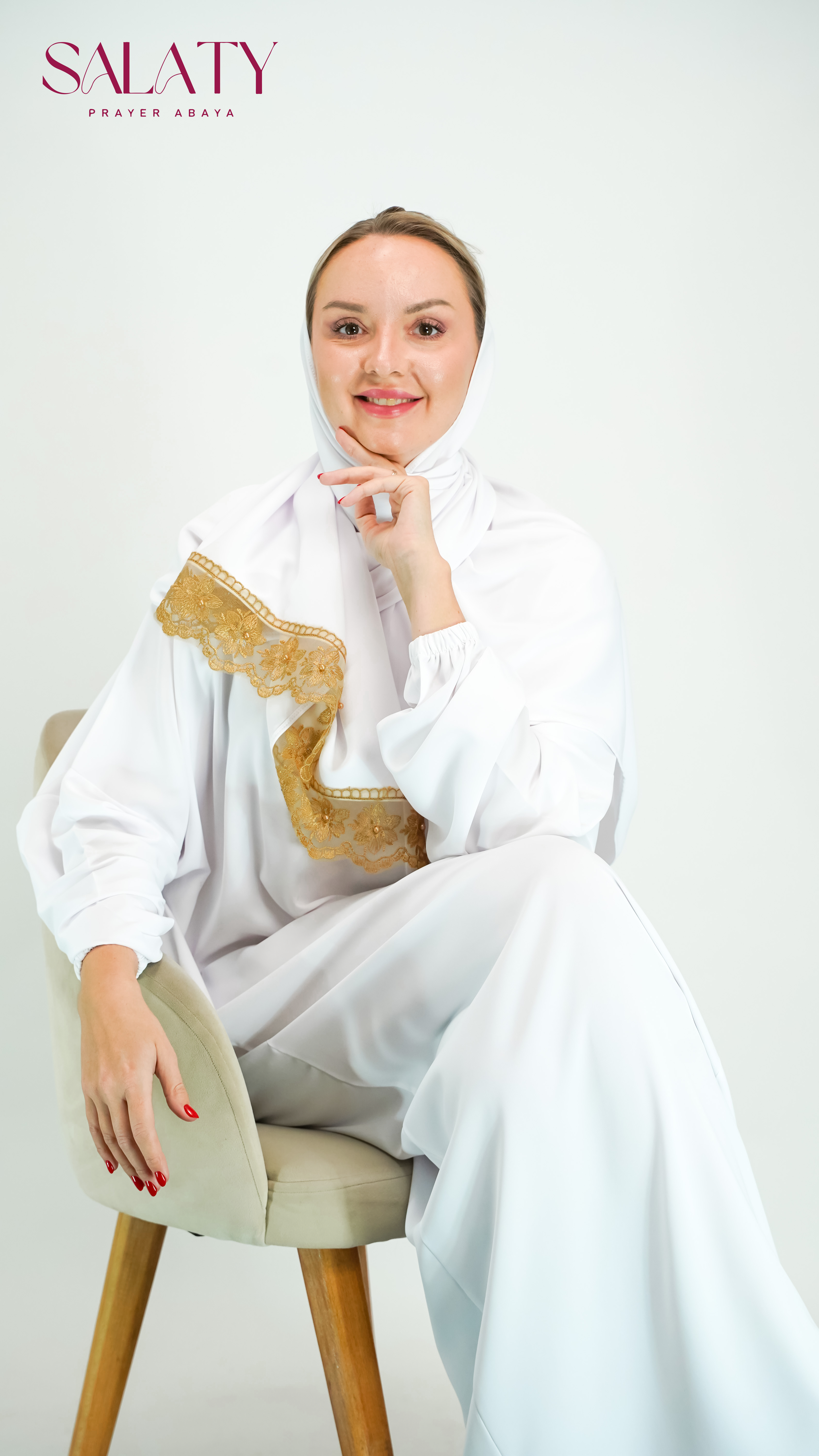 Abaya Blanche