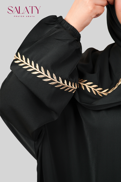 Abaya Brodée Noire