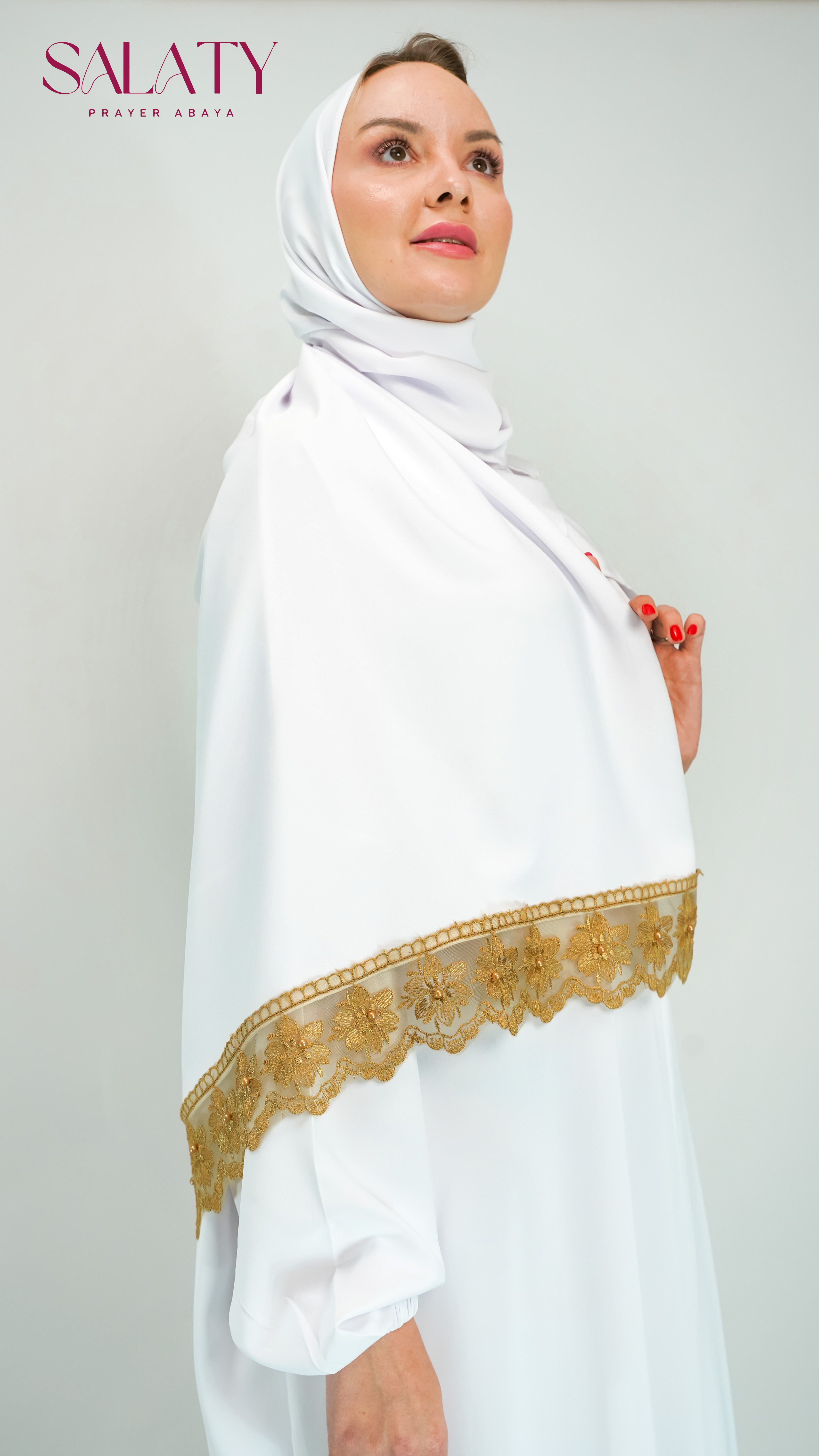 Abaya Blanche