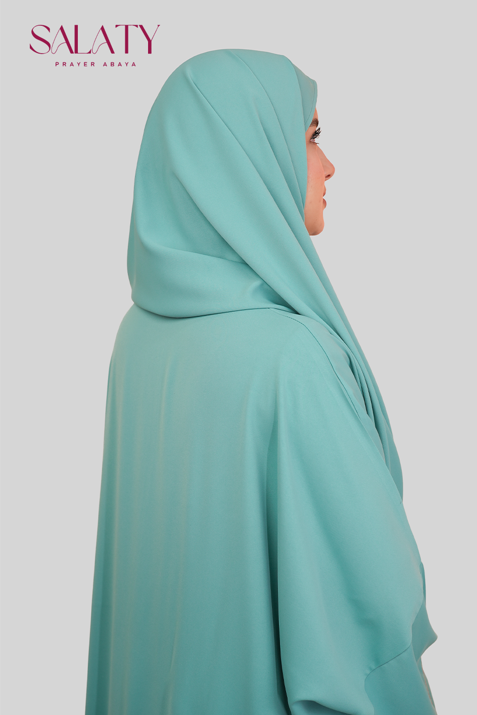 Abaya Brodée Vert d&