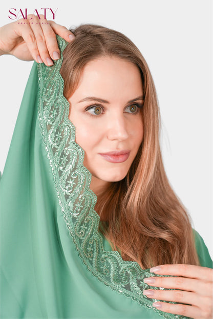 Abaya Verte