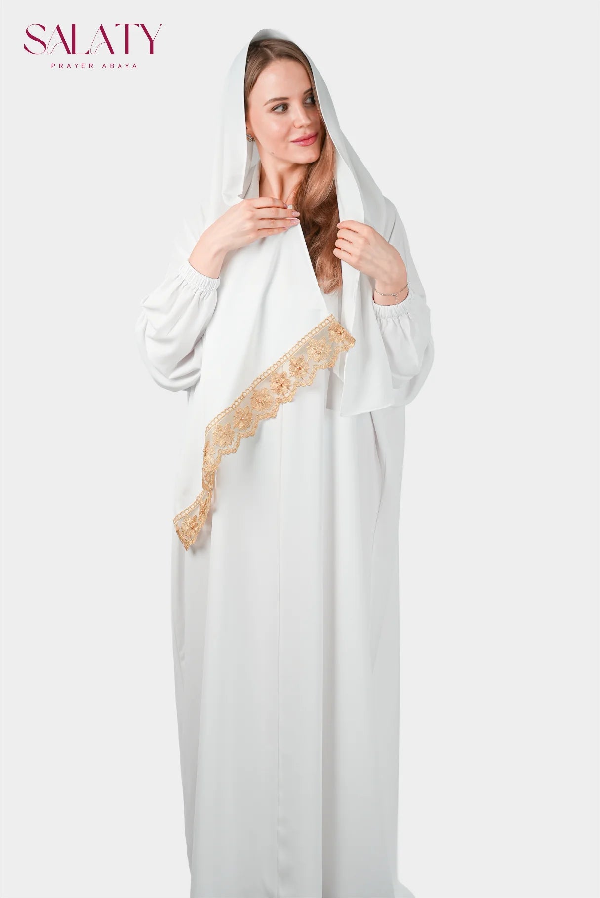 Abaya Blanche
