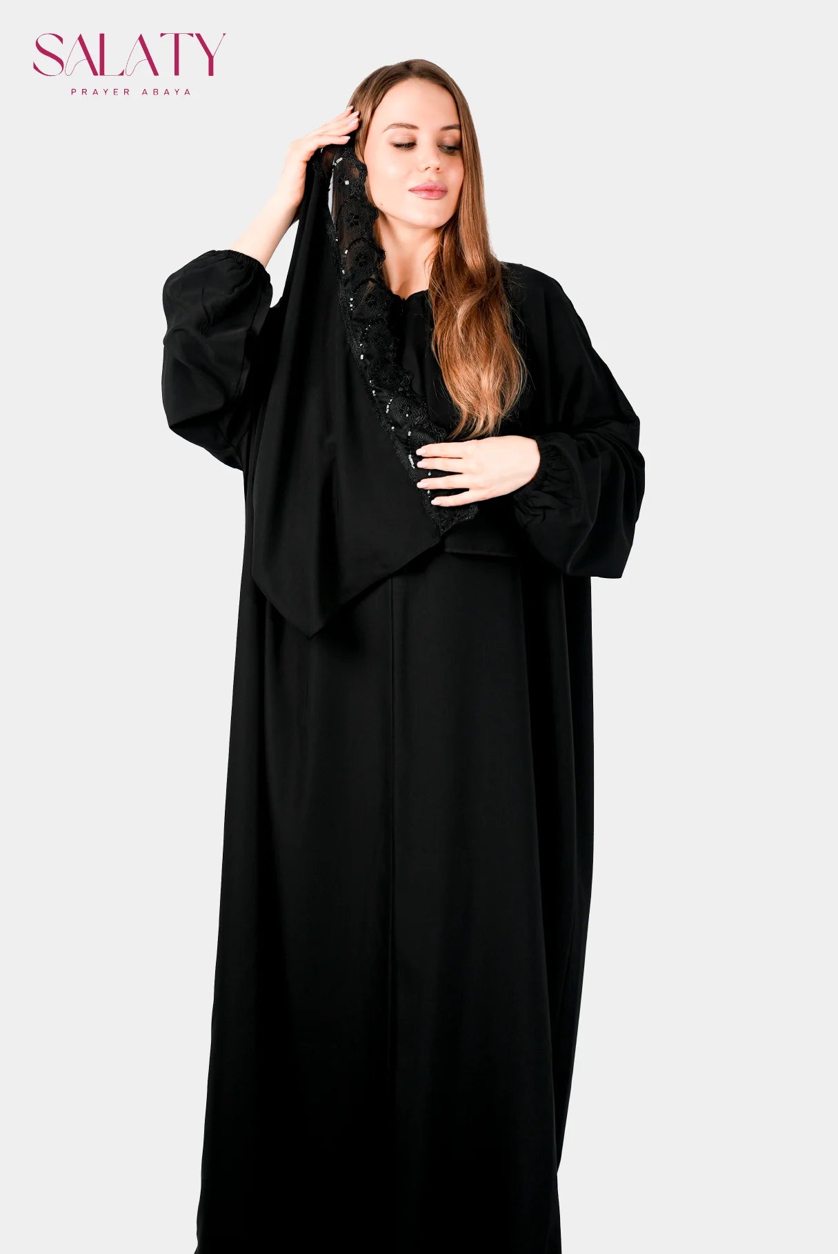 Abaya Grise