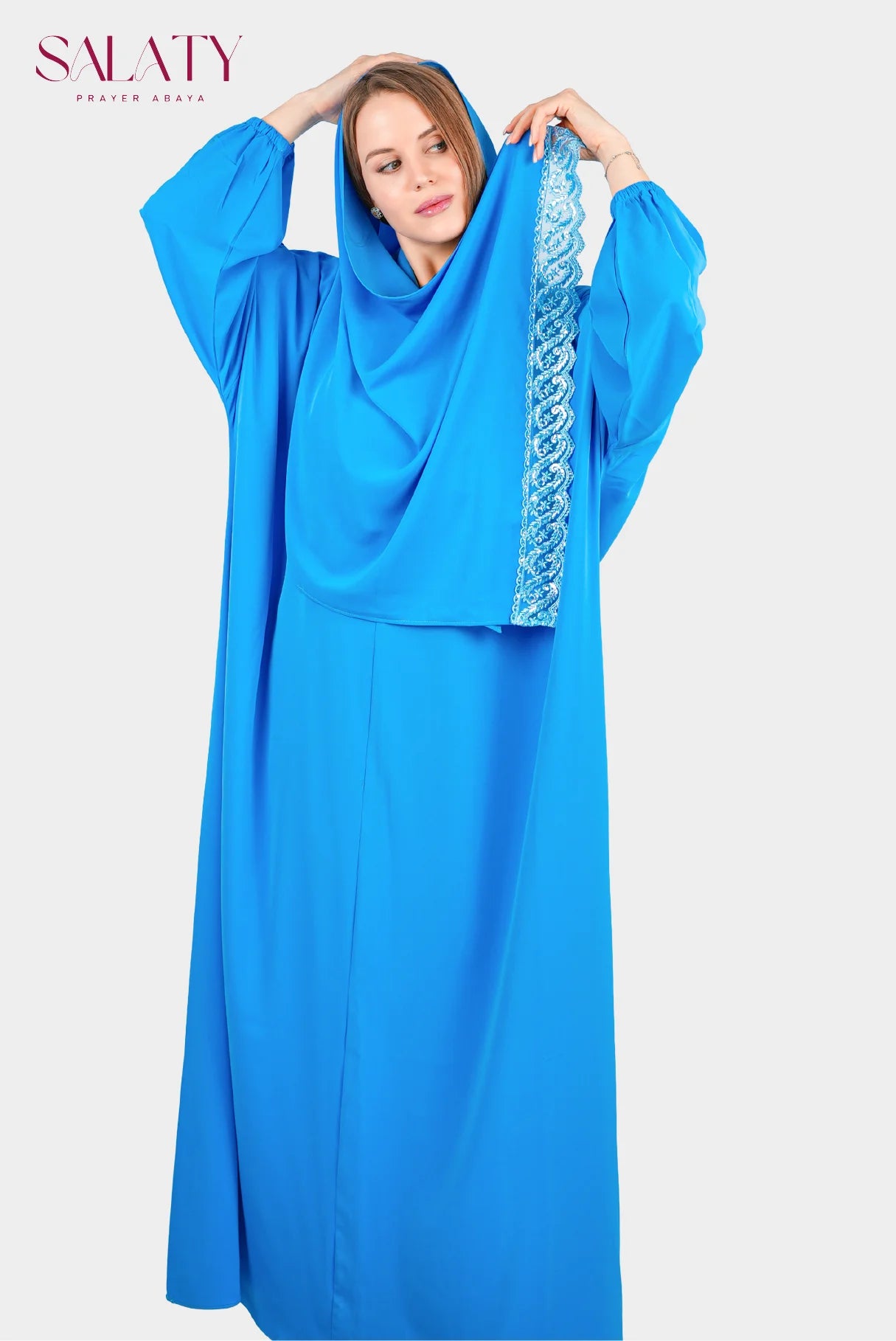 Abaya Grise
