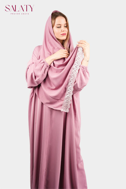 Abaya Grise